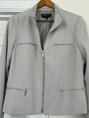 Jones New York Collection | STRETCH Zipper Blazer
